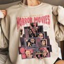  I Freaking Love Horror Movies Crew Sweatshhirt