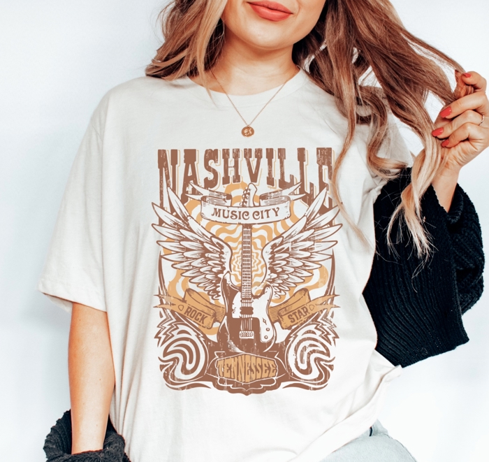 Nashville Music City Tee