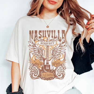 Nashville Music City Tee