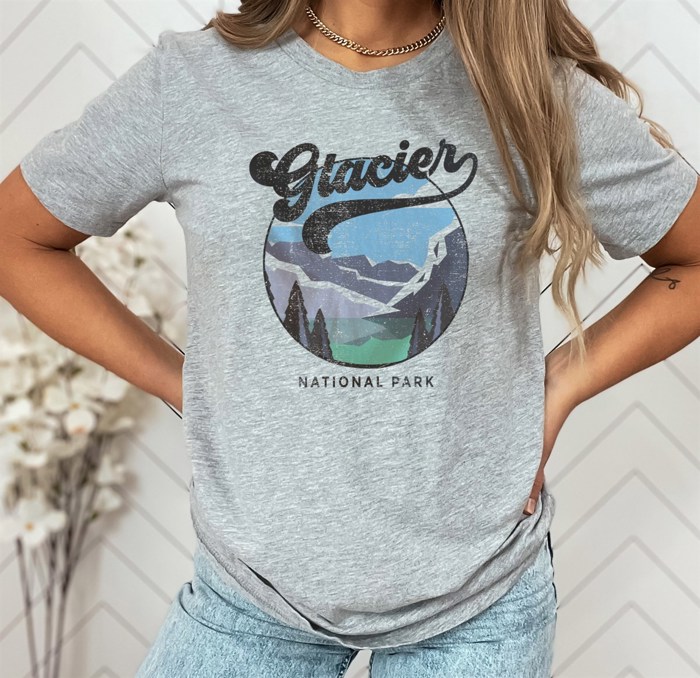 Glacier National Park Tee