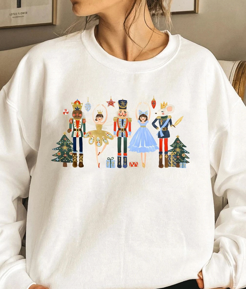 Nutcracker Ballet Crew Sweatshirt