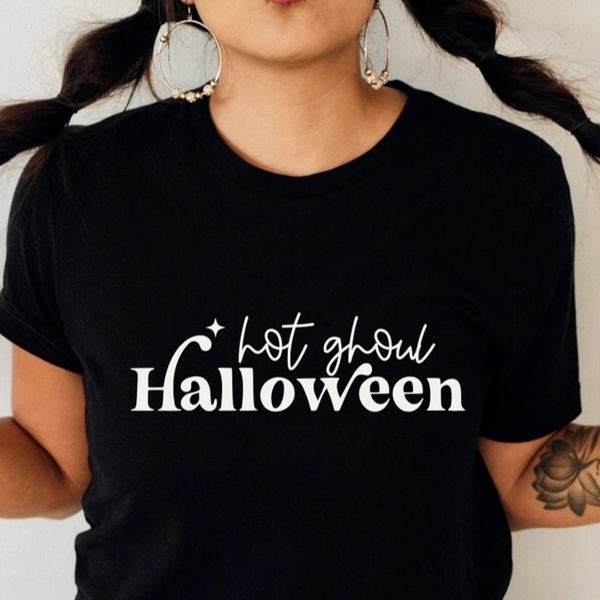 Hot Ghoul Halloween Tee