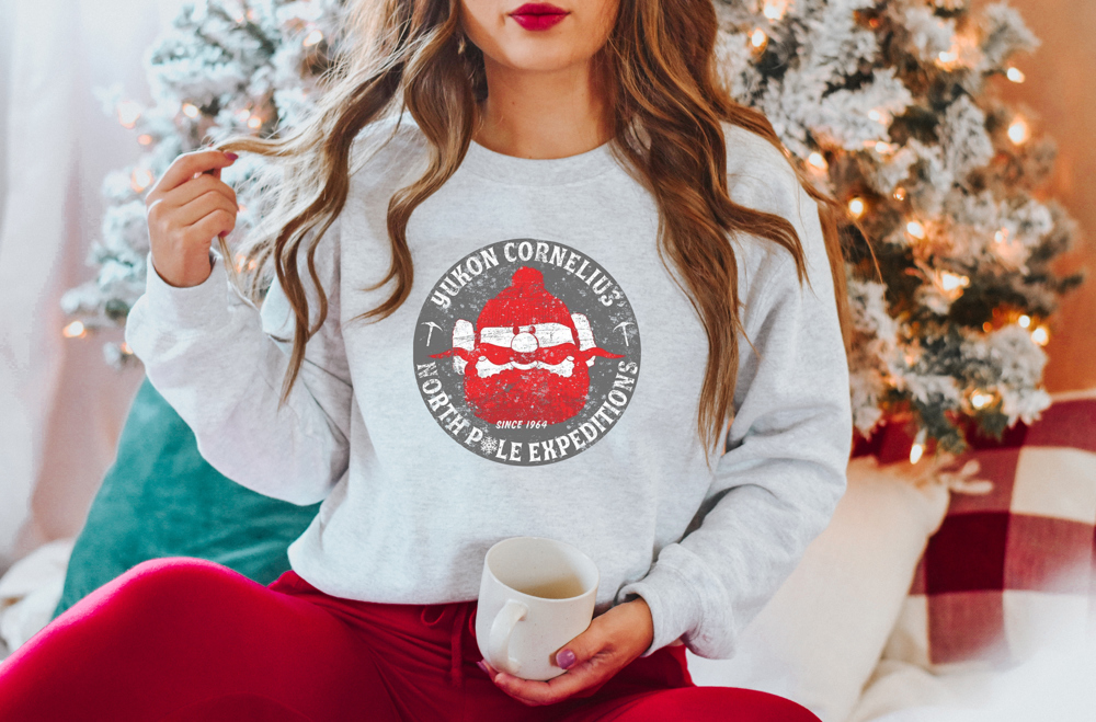 Yukon Cornelius North Pole Expeditions Crew Sweatshirt