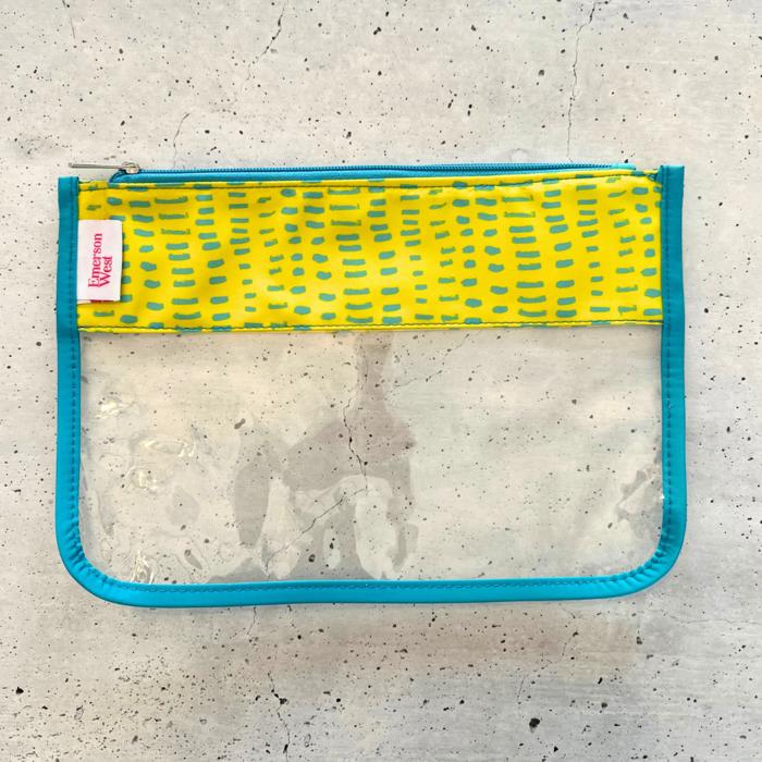 PVC Clear Zippered Pouch