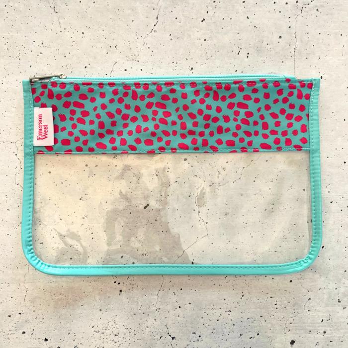 PVC Clear Zippered Pouch