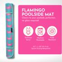 Flamingo Floats Neoprene Poolside Seating Mat