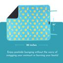 Lemonade Neoprene Poolside Seating Mat