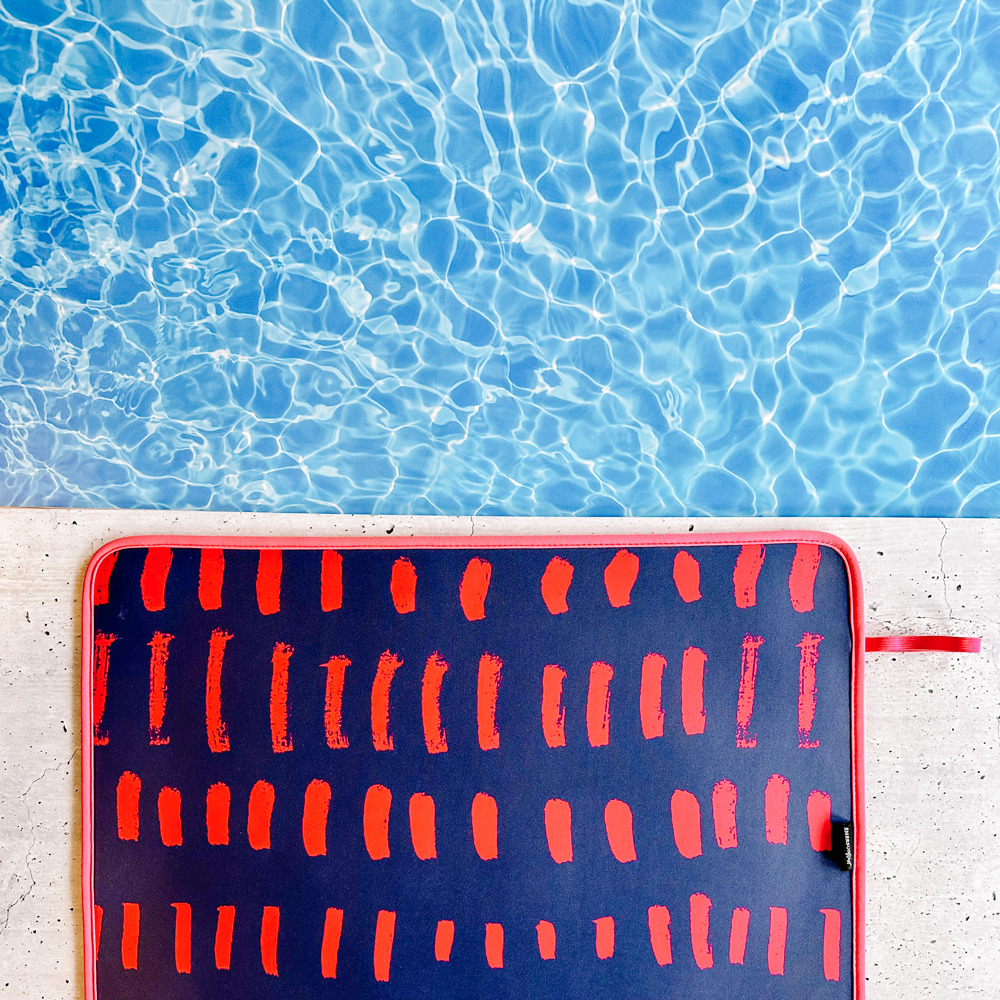 Neoprene Poolside Seating Mat