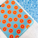 Oranges Neoprene Poolside Seating Mat