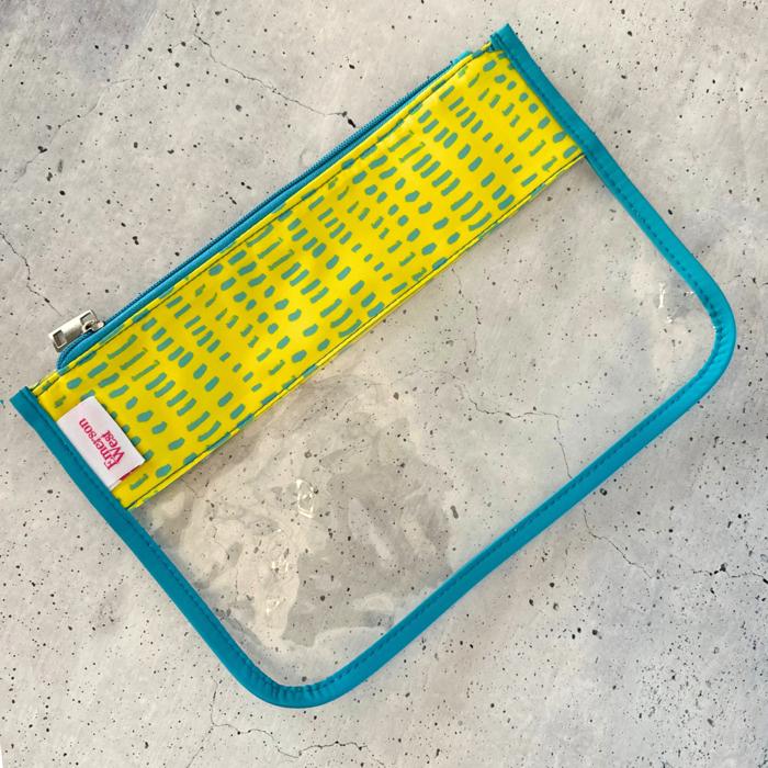 PVC Clear Zippered Pouch