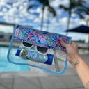  PVC Clear Zippered Pouch