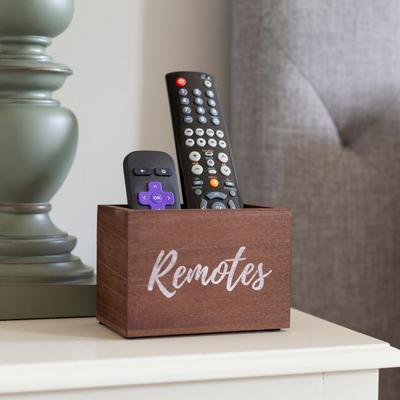 Farmhouse Inspired Remote Control Holder