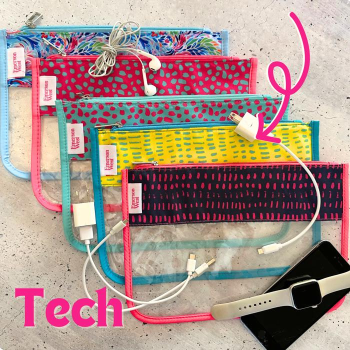 PVC Clear Zippered Pouch