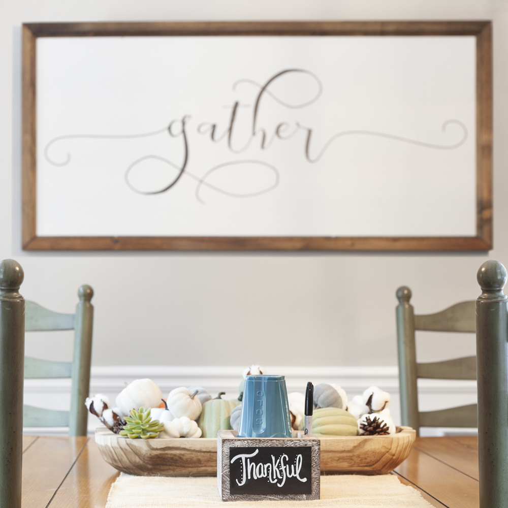 Farmhouse Solo Cup Holder with Chalkboard and Marker Slot