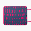 Navy & Pink Neoprene Poolside Seating Mat