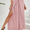  High Waist Print Wide Leg Pants