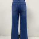  Wide Leg Pocketed High Waist Jeans