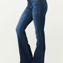  Women's Bell Bottom Jeans Stretchy Mid Rise Flare Jeans Denim Pants