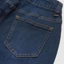  High Waist Jeans Vintage Stretch Bootcut Denim Trouser with Pocket