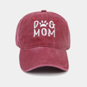  Dog Mom Embroidered Baseball Cap For Man And Women