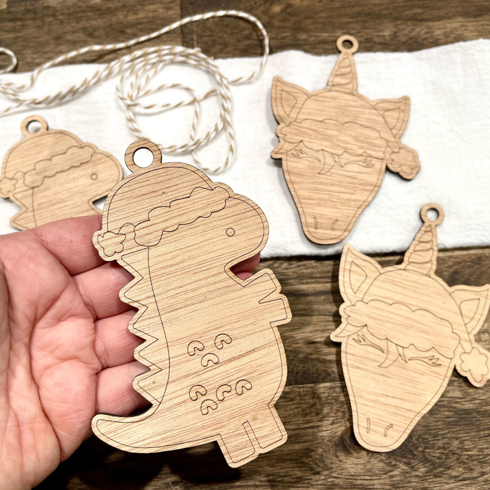 DIY Christmas Ornaments to Paint for Kids