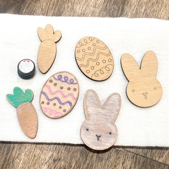 DIY Easter Magnet Craft Set for Kids | 24 Magnets Total