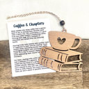  Coffee and Chapters - Book Club Story Card Ornament