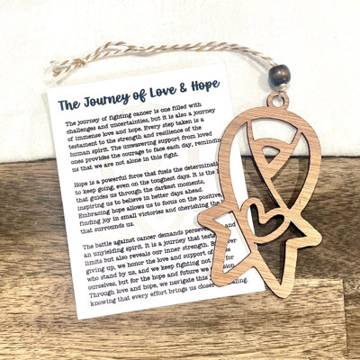 The Journey of Love & Hope -  Gift of Strength Story Card Ornament