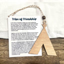  The Tribe of Friendship - Friend Story Card Ornament Gift