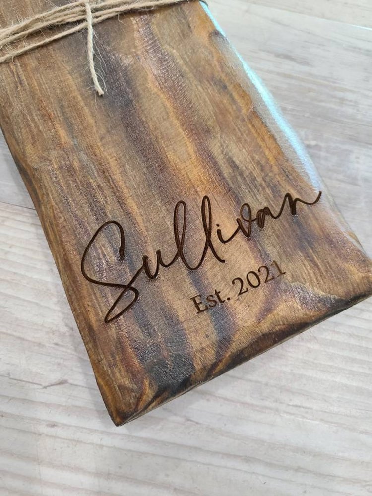 Personalized Charcuterie Board