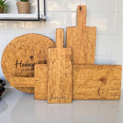 Extra Large Rustic Charcuterie Board - Engraved