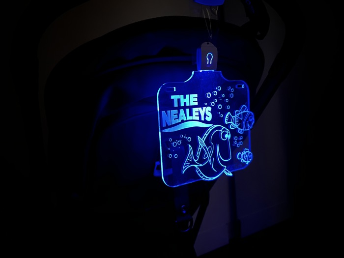 Personalized Stroller Light Up Sign
