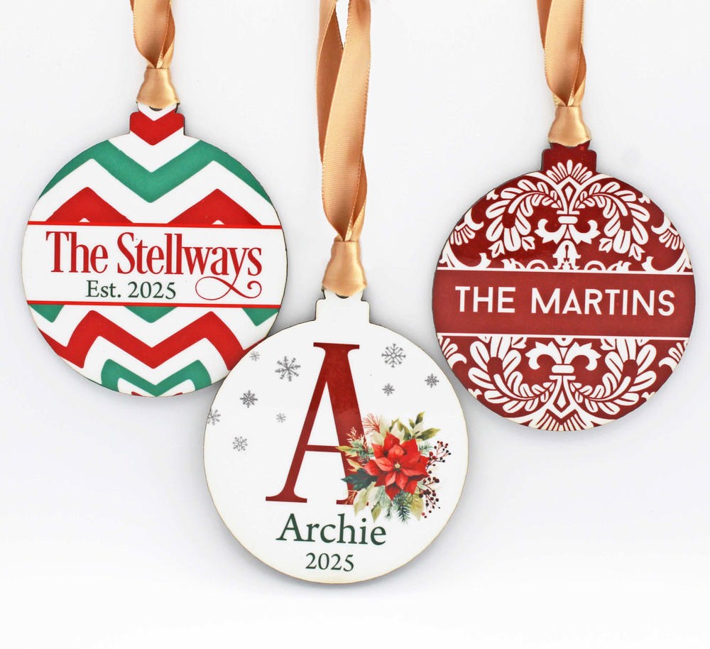 Personalized Christmas Ornaments