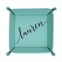 Lauren Personalized Leather Tray Tray