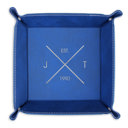 J X T Personalized Leather Tray Tray