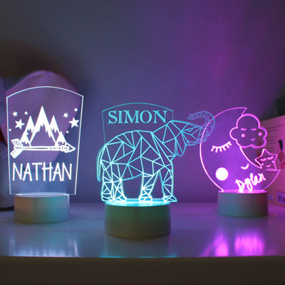 Personalized Kid's Night Light