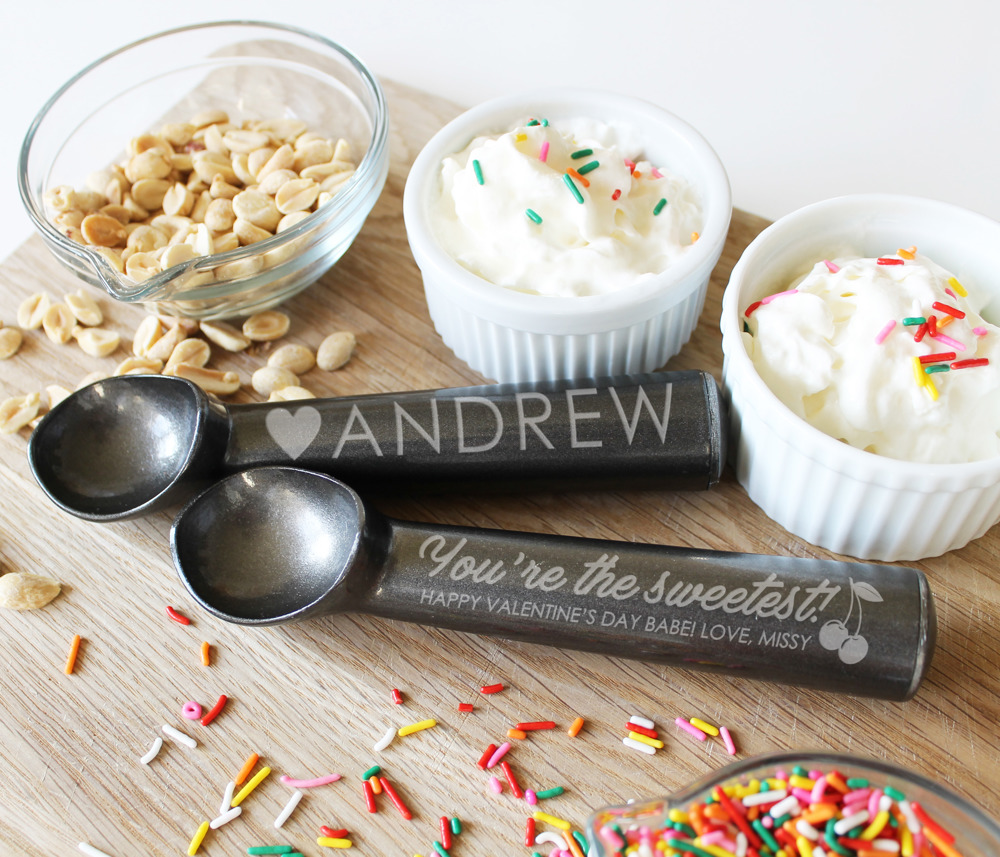 Personalized Ice Cream Scoops