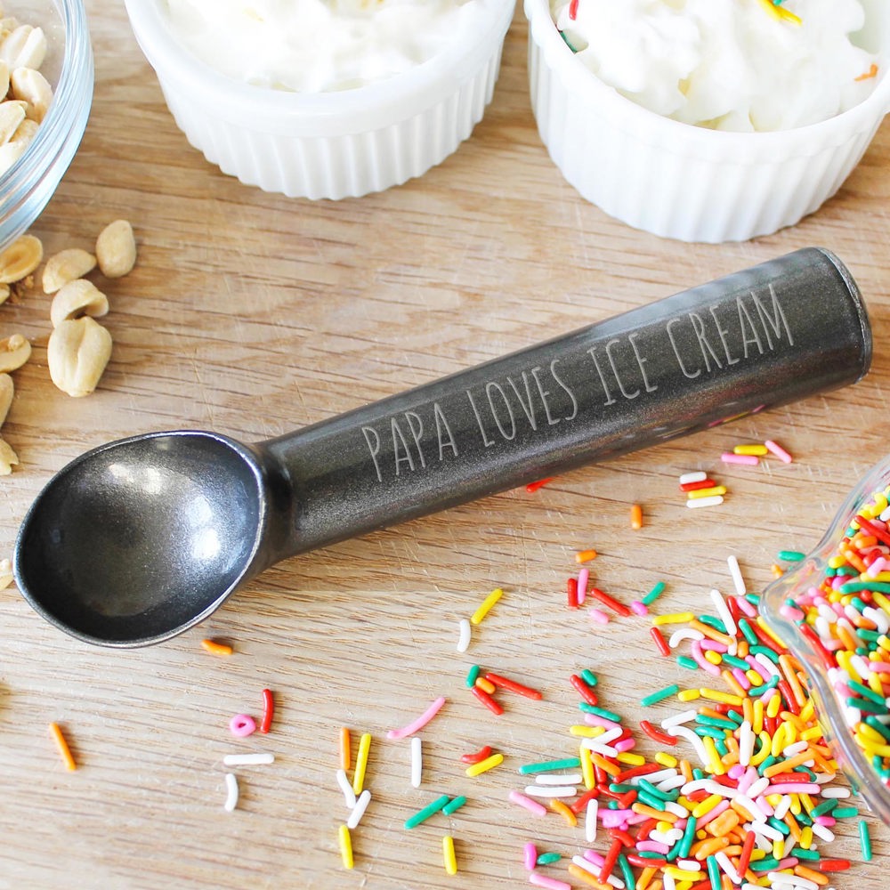 Personalized Ice Cream Scoops