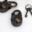 C & R Personalized Antique Padlock