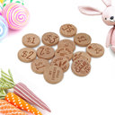  Wood Easter Hunt Token Prize  | Set of 15