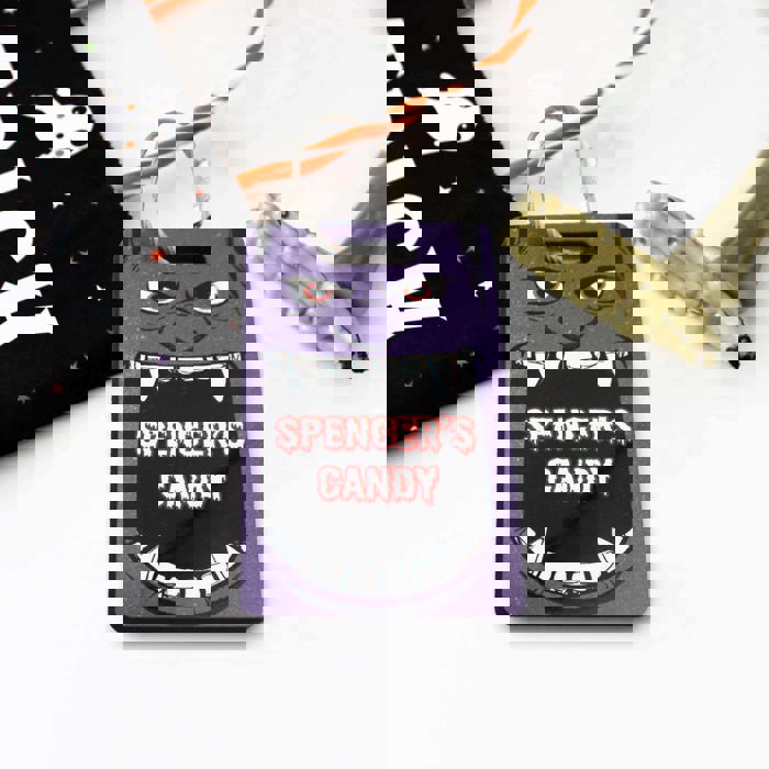 Personalized Halloween Name Tags