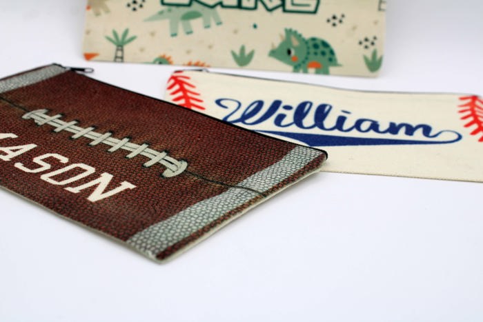 Personalized Pencil Bags