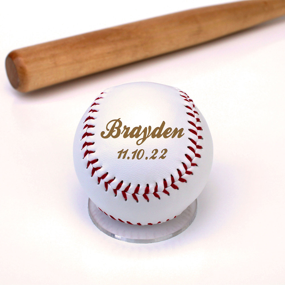 Personalized Leather Baseballs