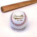 Garreth Personalized Leather Baseballs