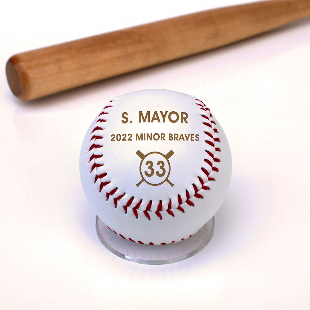 Personalized Leather Baseballs