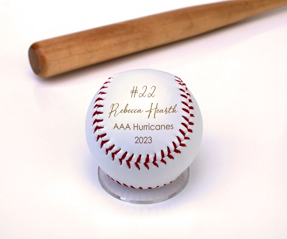 Personalized Leather Baseballs