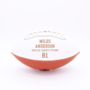 Miles Anderson Personalized Football
