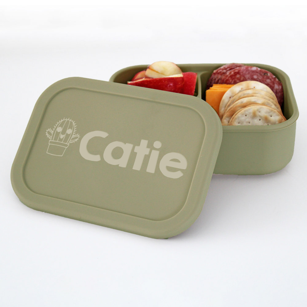 Personalized Silicone Kid's Bento Box