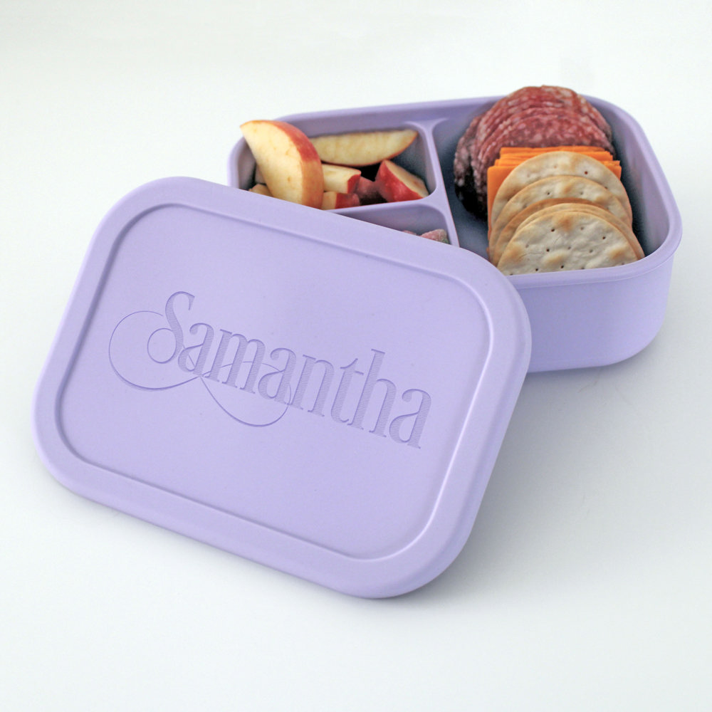 Personalized Silicone Kid's Bento Box