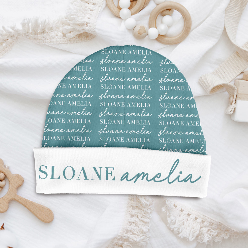 Personalized Full Print Baby Beanie